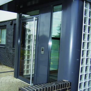 Aluminium Security Door